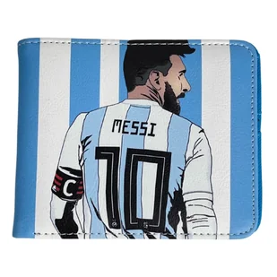 Portfel Rozkładany Messi Argentyna Ekoskóra Niebiesko Biały - Portfele - miniaturka - grafika 1