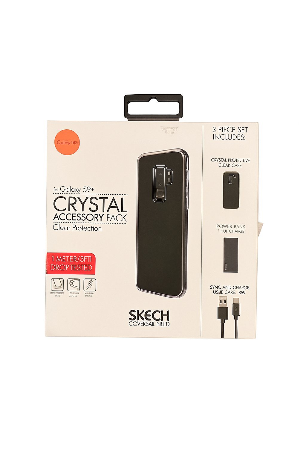 Skech SKECH Crystal Zestaw Akcesoriów Samsung Galaxy S9+