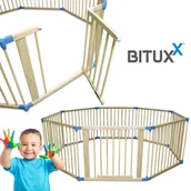 Łóżeczka i kojce - Duży kojec dla dzieci solidne wykonanie 150cm - miniaturka - grafika 1