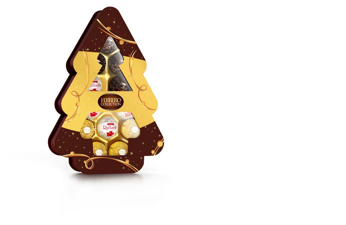 Ferrero Collection Zestaw Ferrero Rondnoir Ferrero Rocher i Raffaello 129 g (12 sztuk)