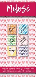 Zakładki Magnetyczne - Miłość jest - Szaron - Zakładki do książek - miniaturka - grafika 1