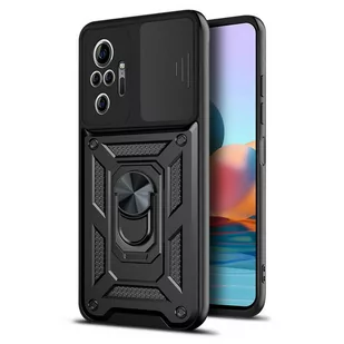 Etui Exoguard Camshield - Xiaomi Redmi Note 10 Pro - Pancerne Case Obudowa Futerał Ring - Etui i futerały do telefonów - miniaturka - grafika 1