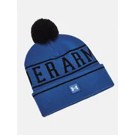 Czapki damskie - Czapka zimowa męska Under Armour ciepła z pomponem - miniaturka - grafika 1