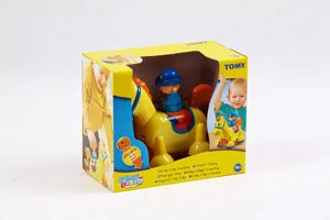 Tomy Brykający konik z kowbojem 3861 - Zabawki interaktywne dla dzieci - miniaturka - grafika 1