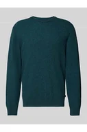 Swetry męskie - Sweter z dzianiny o kroju regular fit z czystej bawełny - Tom Tailor - miniaturka - grafika 1