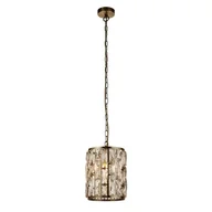 Lampy sufitowe - Bijou lampa wisząca 1xE27 antyczny mosiądz 6581-1AB - miniaturka - grafika 1