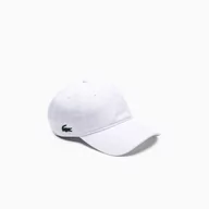 Czapki męskie - Czapka baseballowa Lacoste  Core Performance White - miniaturka - grafika 1