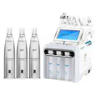 Urządzenie Oczyszczanie Wodorowe Hydrogen H2+ 6w1 + Zestaw Płynów Syis Hydro - Frezarki do paznokci - miniaturka - grafika 1