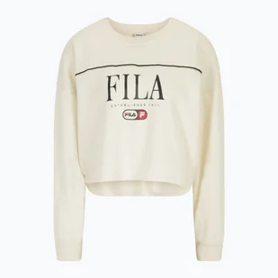 Bluza damska FILA Lewistown Crew Sweat antique white - Bluzy damskie - miniaturka - grafika 1