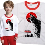 Piżamy dla dziewczynek - Piżama dziecięca Godzilla Japoński Potwór 86/92 - VoloDonum - miniaturka - grafika 1