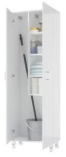 Szafka stojąca ze schowkiem na mopa Mea 179 cm - Szafki łazienkowe - miniaturka - grafika 1