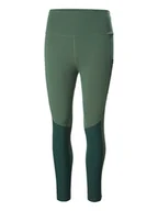 Spodnie sportowe damskie - Helly Hansen Legginsy funkcyjne "Blaze" w kolorze zielonym - miniaturka - grafika 1