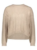 Swetry damskie - ONLY Sweter w kolorze beżowym - miniaturka - grafika 1