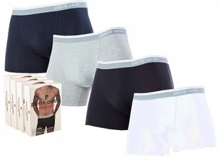 BOKSERKI BAWEŁNIANE PIERRE CARDIN - 4 -pak r. L - Majtki męskie - miniaturka - grafika 1