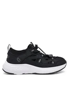 Buty dla chłopców - Leaf Sneakersy Vaxholm LVAXH201R Czarny - miniaturka - grafika 1