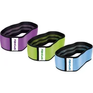 Gumy, taśmy, ekspandery - Spokey Zestaw: 3 gumy fitness o zamkniętym obwodzie TRACY - miniaturka - grafika 1