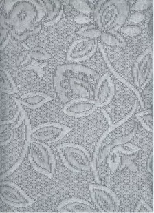 Greno NARZUTA ŻAKARD 170X210 FLOWER STALOWY NA-ZAK-170-FLST - Narzuty - miniaturka - grafika 1