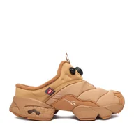 Klapki i japonki damskie - Klapki Reebok EO-INSTAPUMP FURY MULE 100230816 Beżowy - miniaturka - grafika 1