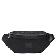 Torebki damskie - Guess VZZL JCQRD BCKPCK W, Backpack Mężczyzna, Black, Jeden rozmiar, Czarny - miniaturka - grafika 1