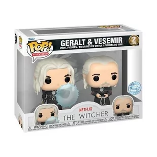 Funko POP! Television, figurka kolekcjonerska, Wiedźmin, Geralt and Vesemir, 2pak - Figurki dla dzieci Funko POP! Television, figurka kolekcjonerska, Wiedźmin, Geralt and Vesemir, 2pak - Figurki dla dzieci - miniaturka - grafika 1