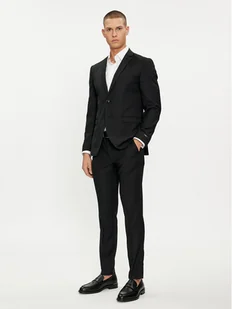 Jack&Jones Garnitur Solaris 12148166 Czarny Super Slim Fit - Garnitury - miniaturka - grafika 1