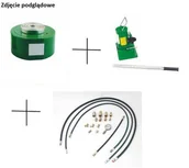 Akcesoria hydrauliczne - Siłownik płaski (wysokość podnoszenia min/max: 122/168mm, udźwig: 50T) + do wyboru: pompa hydrauliczna, przewód wysokociśnieniowy, szybkozłącze 1/4’’, manometr 62782154 - miniaturka - grafika 1