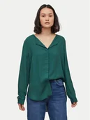 Koszule damskie - Vila Koszula Lucy 14044253 Zielony Regular Fit - miniaturka - grafika 1