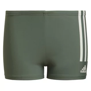 Kąpielówki męskie - Kąpielówki dla chłopców adidas 3Stripes Brief HM2120 - grafika 1