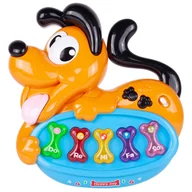 Zabawki interaktywne dla dzieci - Organki Pianinko Kolorowy Piesek Dla Malucha - miniaturka - grafika 1