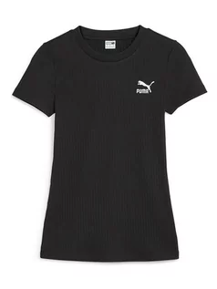 Koszulki i topy damskie - Puma Koszulka "Classics" w kolorze czarnym - grafika 1