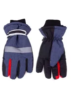 Rękawiczki - Rękawiczki narciarskie chłopięcie pięciolaczaste 16 cm YOCLUB - miniaturka - grafika 1