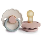 Smoczki uspokajające - FRIGG smoczek 0-6m. 2-Pack Blush/cotton candy 2 szt. - miniaturka - grafika 1