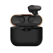 Słuchawki - Sony WF-1000XM3 Czarne - miniaturka - grafika 1