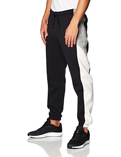 Nike męskie spodnie sportowe M Nsw Pant Bb Cf Cb czarny Black/Sail/Dk Grey Heather/(White) M
