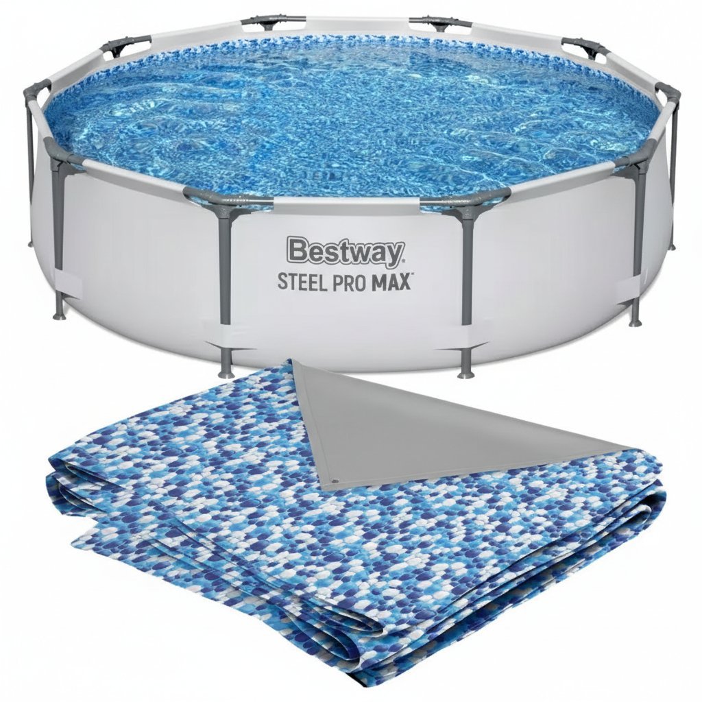 Bestway niecka basenowa nowy materiał do basenu  steel pro max 305 x 76 cm