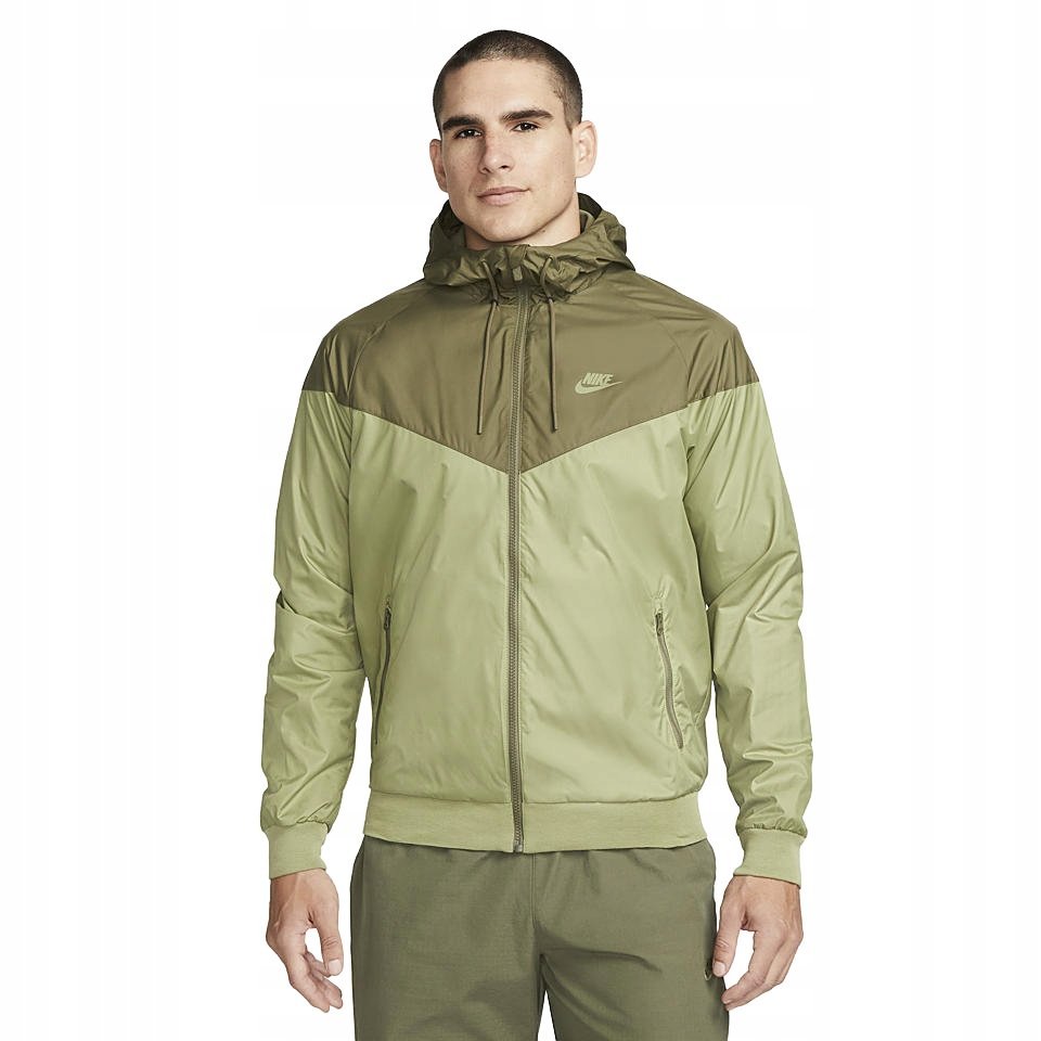 Kurtka Męska Nike Przeciwdeszczowa Z Kapturem Sportowa Wiatrówka