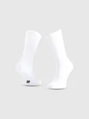 Skarpetki sportowe męskie - 4F Skarpetki do biegania za kostkę uniseks - białe 35-38 - miniaturka - grafika 1