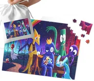 Puzzle - PUZZLE - RAINBOW FRIENDS WZORY Z BAJEK I GIER PREZENT 24el + WORECZEK - miniaturka - grafika 1