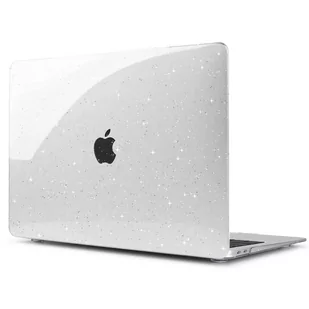 Etui obudowa Alogy Hard Case do Apple MacBook Air 13 M1 2020 Glitter Clear + Folia na ekran + Nakładka na klawiaturę + Etui torba - Torby na laptopy - miniaturka - grafika 1
