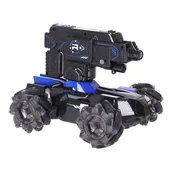 Zabawki zdalnie sterowane - Samochód zdalnie sterowany ze strzelającymi kulami wodnymi UKC029 - niebieski - miniaturka - grafika 1