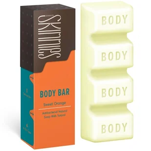 Skinnies Body Bar Sweet Orange Mydła 100 g - Mydła - miniaturka - grafika 1