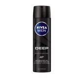 Dezodoranty i antyperspiranty męskie - Nivea Dezodorant DEEP spray męski 150ml - miniaturka - grafika 1