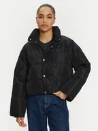 Kurtki damskie - Converse Kurtka puchowa Super Puffer 10026797-A01 Czarny Relaxed Fit - miniaturka - grafika 1