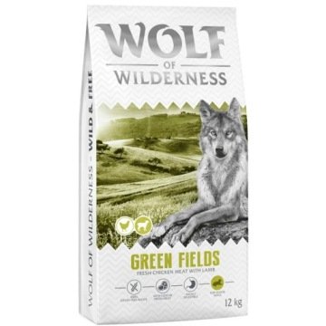 12 kg Wolf of Wilderness Senior Green Fields jagnięcina