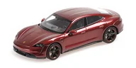 Samochody i pojazdy dla dzieci - Porsche Taycan Turbo S - 2020 - Red Metallic - miniaturka - grafika 1
