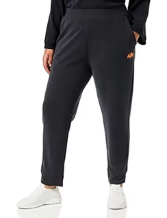 Spodnie damskie - Armani Exchange Damskie spodnie dresowe z przodu haftowane logo w talii, Czarny, XS - grafika 1