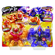 Figurki dla dzieci - Goo Jit Zu - figurki Blazagon vs. Terrack S5 - TM Toys - miniaturka - grafika 1