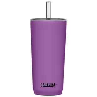 Kubek termiczny ze słomką Camelbak Straw Tumbler Vacuum Insulated 600ml magenta - Kubki termiczne - miniaturka - grafika 1