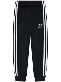 Spodnie i spodenki dla chłopców - Adidas Spodnie dresowe Sst Track GN8453 Czarny Regular Fit - grafika 1
