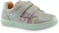 Buty dla dziewczynek - Dziewczęce półbuty błyszczące sportowe American Club XD 117/24 Różowe - miniaturka - grafika 1
